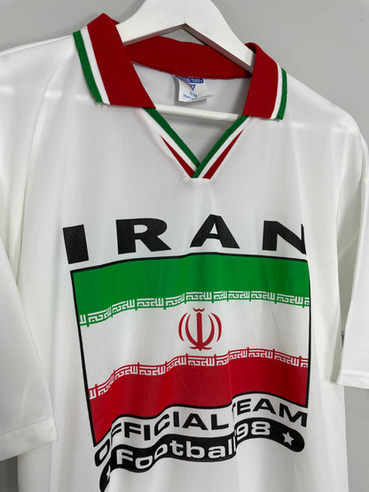 1998 IRAN FAN SHIRT (S/M) OFFICIAL TEAM