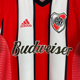 2002/03 RIVER PLATE D'ALESSANDRO #10 HOME SHIRT (S) ADIDAS