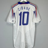 2004/06 FRANCE ZIDANE #10 AWAY SHIRT (L) ADIDAS