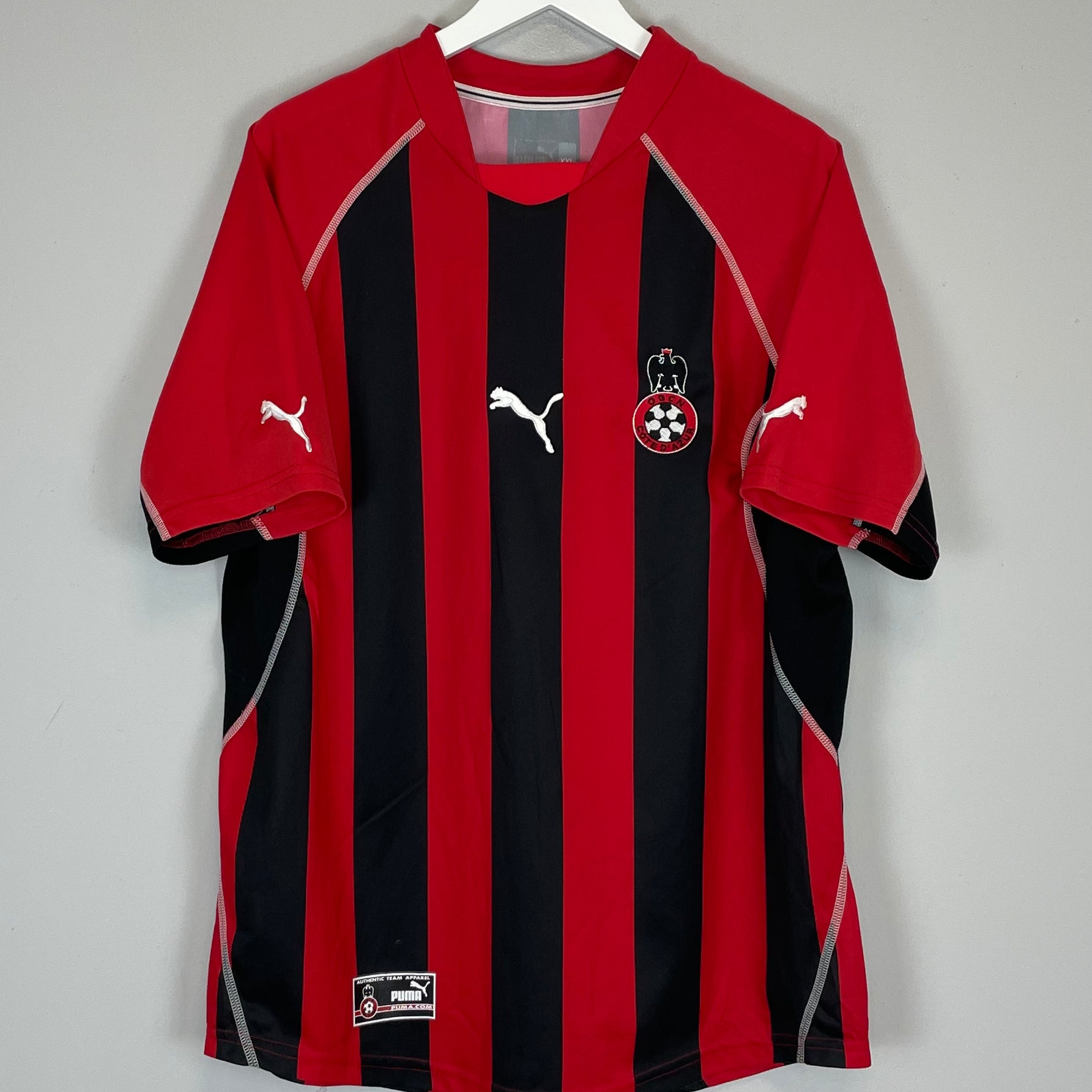 Shop 2002/03 NICE HOME SHIRT (XXL) PUMA, classic football shirts, vintage football shirts & retro soccer jerseys at Cult Kits