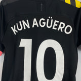 2019/20 MANCHESTER CITY KUN AGUERO #10 *125 YEARS* AWAY SHIRT (M) PUMA