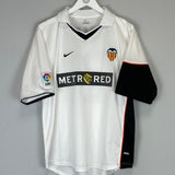 2001/02 VALENCIA AIMAR #21 HOME SHIRT (L) NIKE