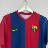 2006/07 BARCELONA HOME SHIRT (S) NIKE BASIC