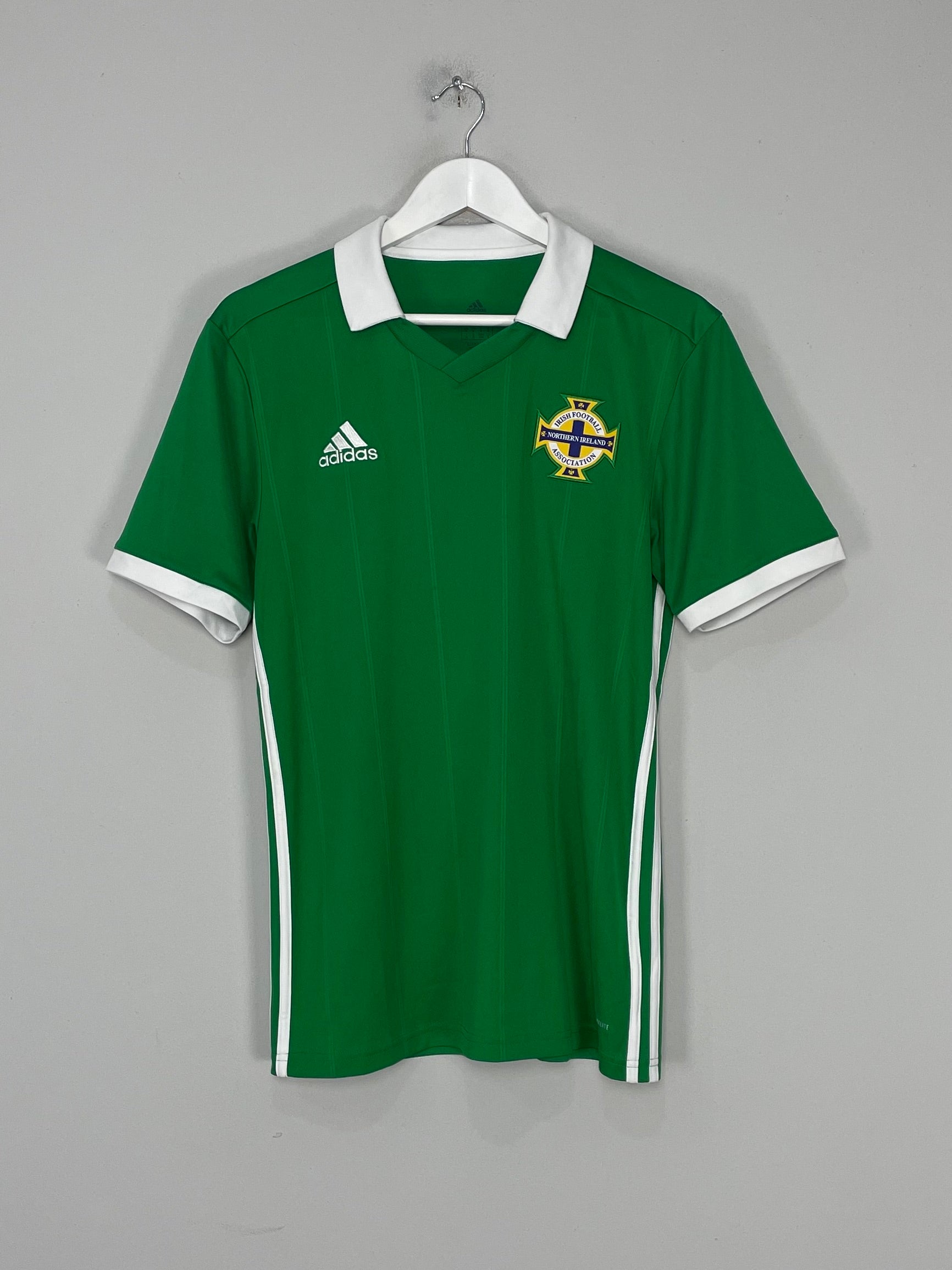 Shop 2017/18 NORTHERN IRELAND HOME SHIRT (M) ADIDAS, classic football shirts, vintage football shirts & retro soccer jerseys at Cult Kits