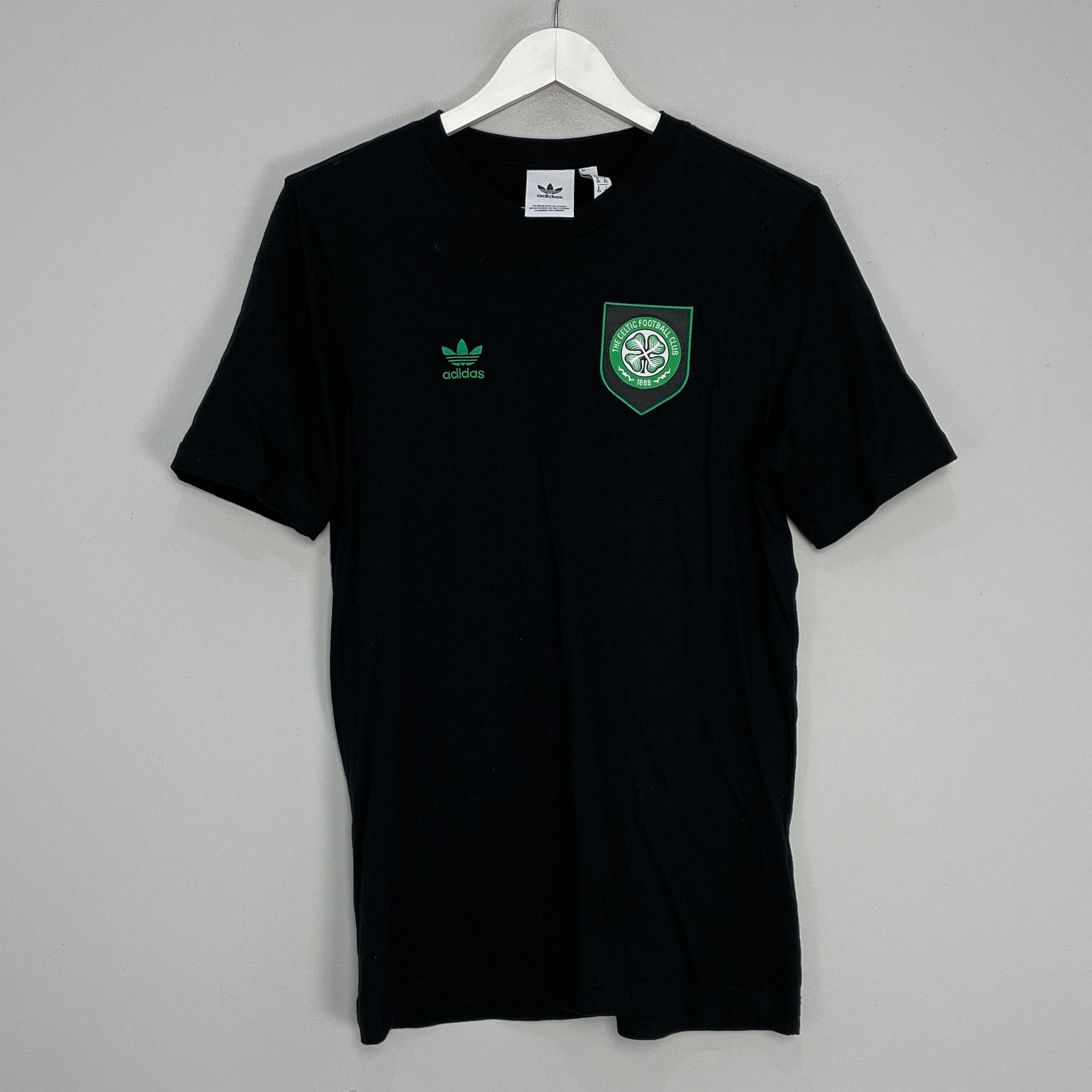 Shop 2022/23 CELTIC T-SHIRT (XS) ADIDAS ORIGINALS, classic football shirts, vintage football shirts & retro soccer jerseys at Cult Kits