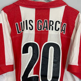 2003/04 ATLETICO MADRID LUIS GARCIA #21 HOME SHIRT (XL) NIKE