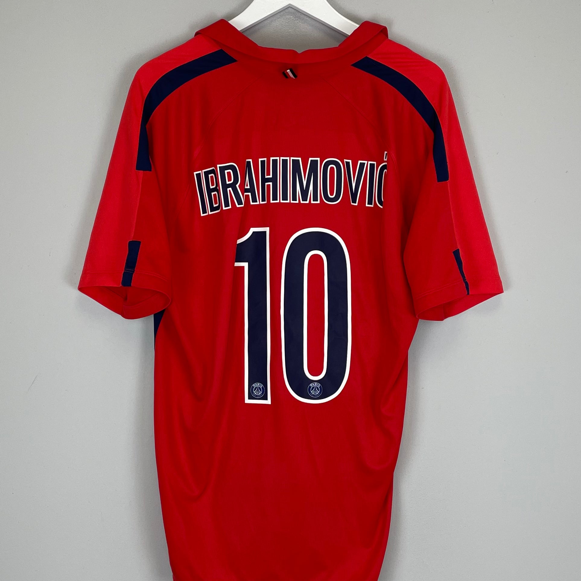 Shop 2014/15 PSG IBRAHIMOVIC #10 AWAY SHIRT (XL) NIKE, classic football shirts, vintage football shirts & retro soccer jerseys at Cult Kits
