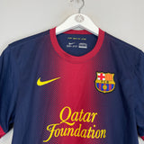 2012/13 BARCELONA A.INIESTA #6 HOME SHIRT (S) NIKE