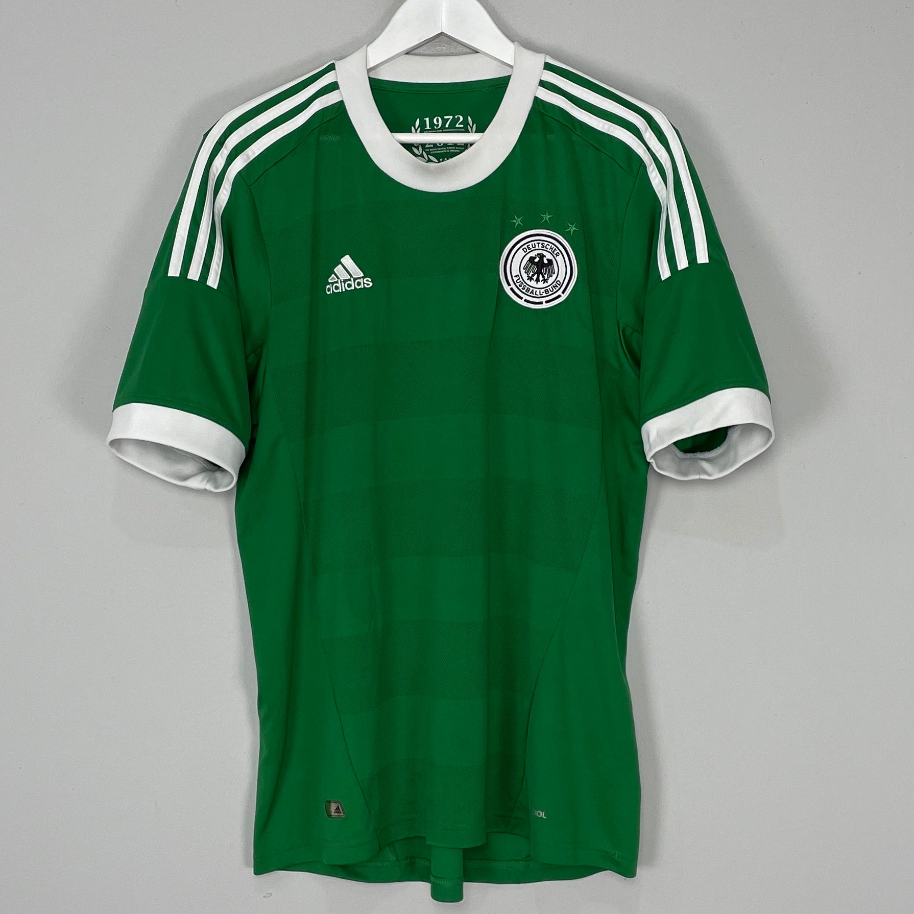 Shop 2012/13 GERMANY AWAY SHIRT (L) ADIDAS, classic football shirts, vintage football shirts & retro soccer jerseys at Cult Kits
