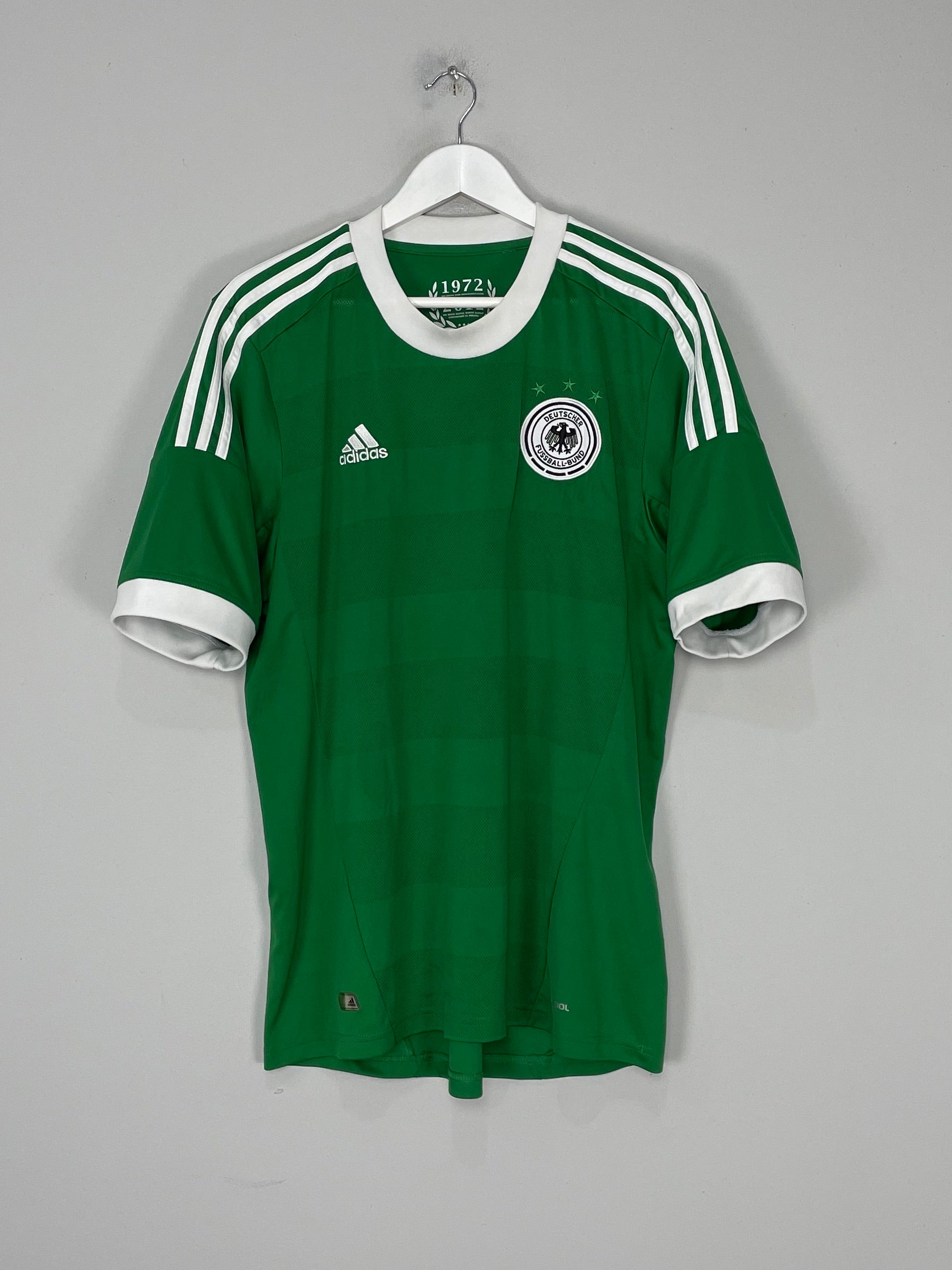 Shop 2012/13 GERMANY AWAY SHIRT (L) ADIDAS, classic football shirts, vintage football shirts & retro soccer jerseys at Cult Kits