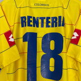 Shop 2004/06 COLOMBIA RENTERIA #18 HOME SHIRT (XL) LOTTO, classic football shirts, vintage football shirts & retro soccer jerseys at Cult Kits