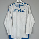 Shop 2008/09 CRUZ AZUL L/S AWAY SHIRT (L) UMBRO, classic football shirts, vintage football shirts & retro soccer jerseys at Cult Kits