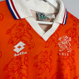 1994 NETHERLANDS *PLAYER ISSUE* HOME SHIRT (M) LOTTO