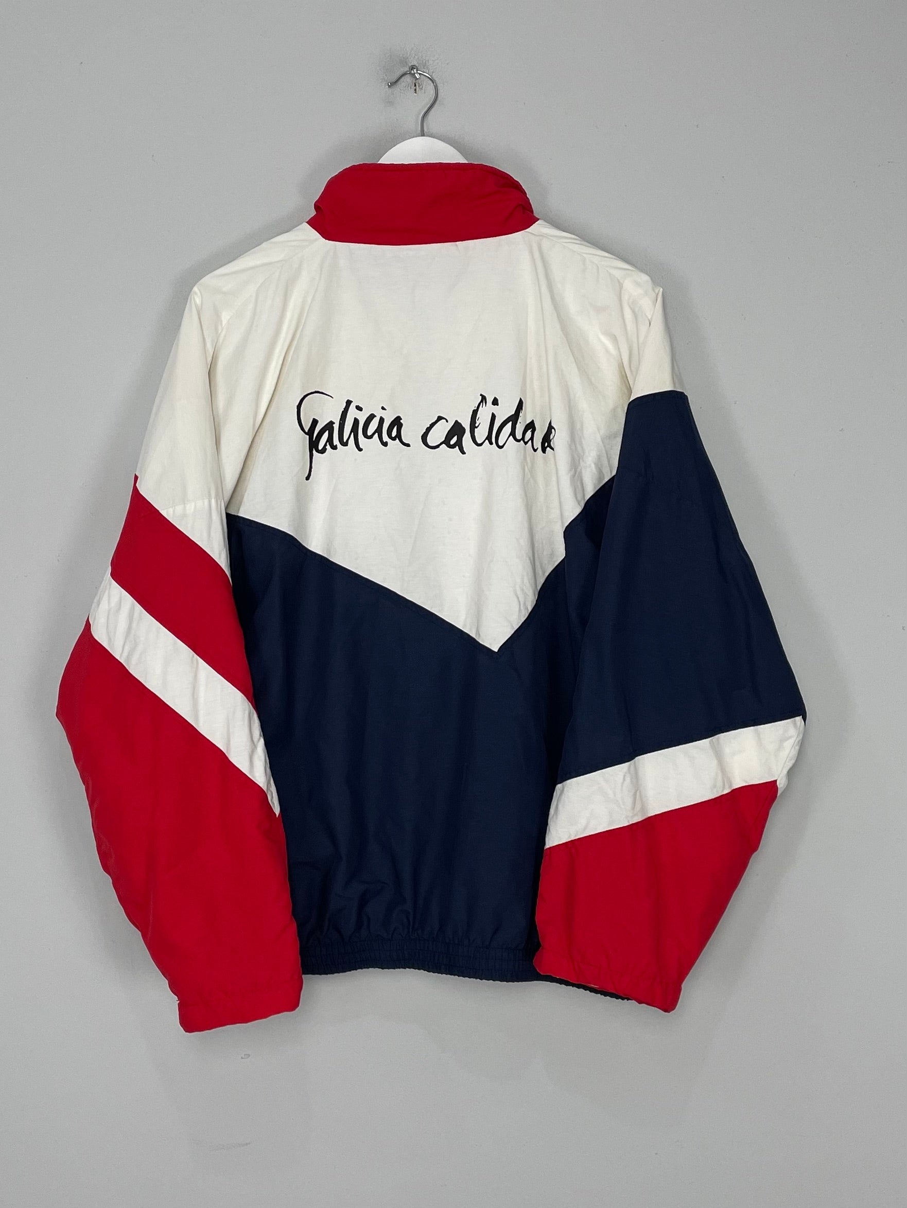 Shop 1993/94 DEPORTIVO LA CORUNA TRACK JACKET (XL) UMBRO, classic football shirts, vintage football shirts & retro soccer jerseys at Cult Kits