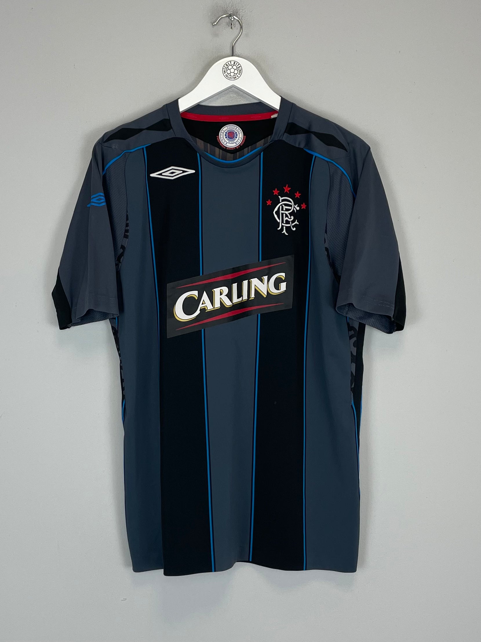 Shop 2007/08 RANGERS THIRD SHIRT (M) UMBRO, classic football shirts, vintage football shirts & retro soccer jerseys at Cult Kits