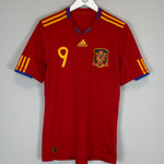 Shop 2009/10 SPAIN TORRES #9 HOME SHIRT (S) ADIDAS, classic football shirts, vintage football shirts & retro soccer jerseys at Cult Kits