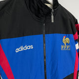Shop 1996 FRANCE TRACK JACKET (L/XL) ADIDAS, classic football shirts, vintage football shirts & retro soccer jerseys at Cult Kits