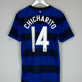 2011/13 MANCHESTER UNITED CHICHARITO #14 AWAY SHIRT (L) NIKE