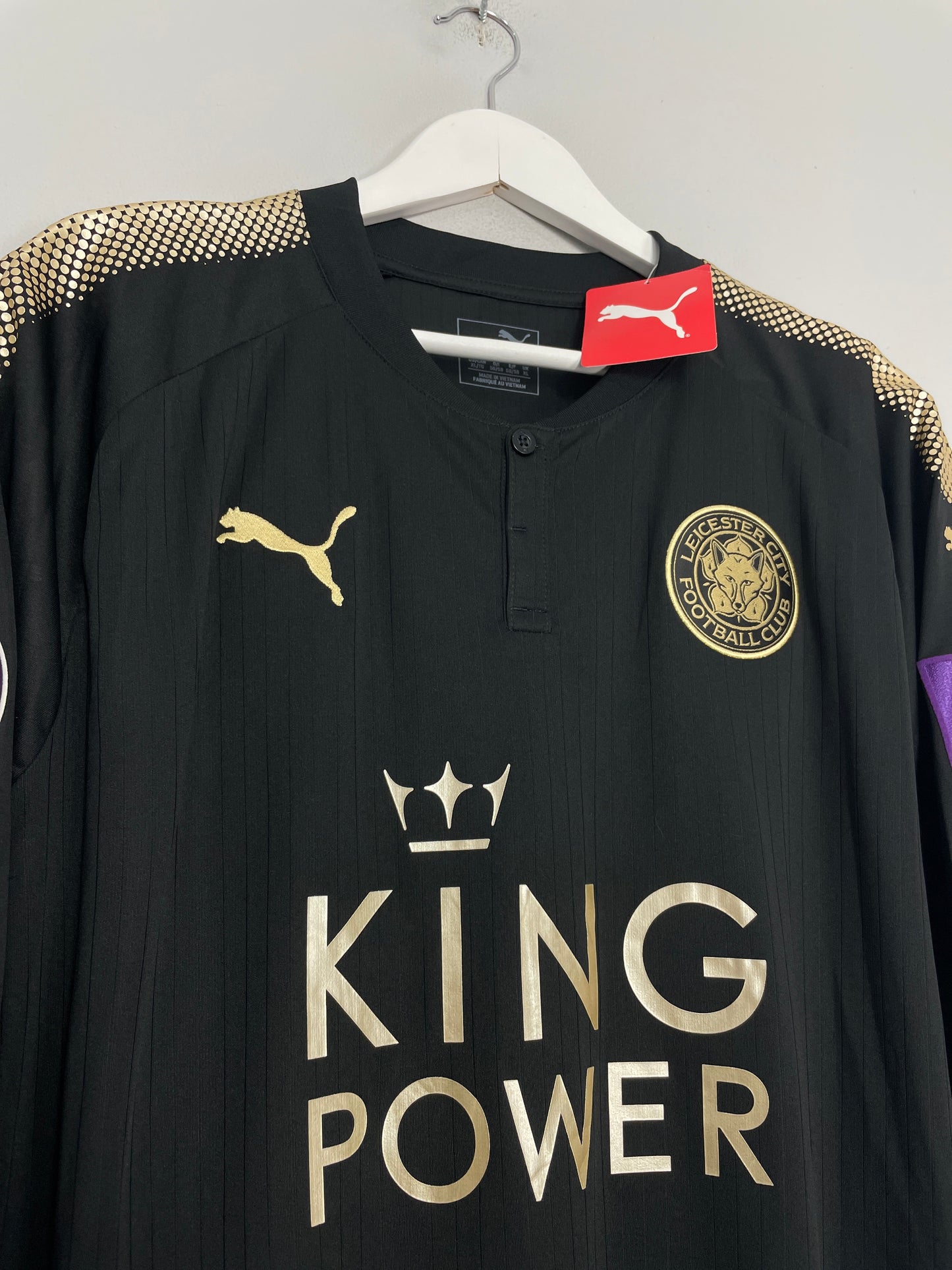 2017/18 LEICESTER CITY MAHREZ #26 *BNWT* L/S AWAY SHIRT (XL) PUMA