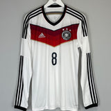 2014/15 GERMANY OZIL #8 L/S HOME SHIRT (M) ADIDAS