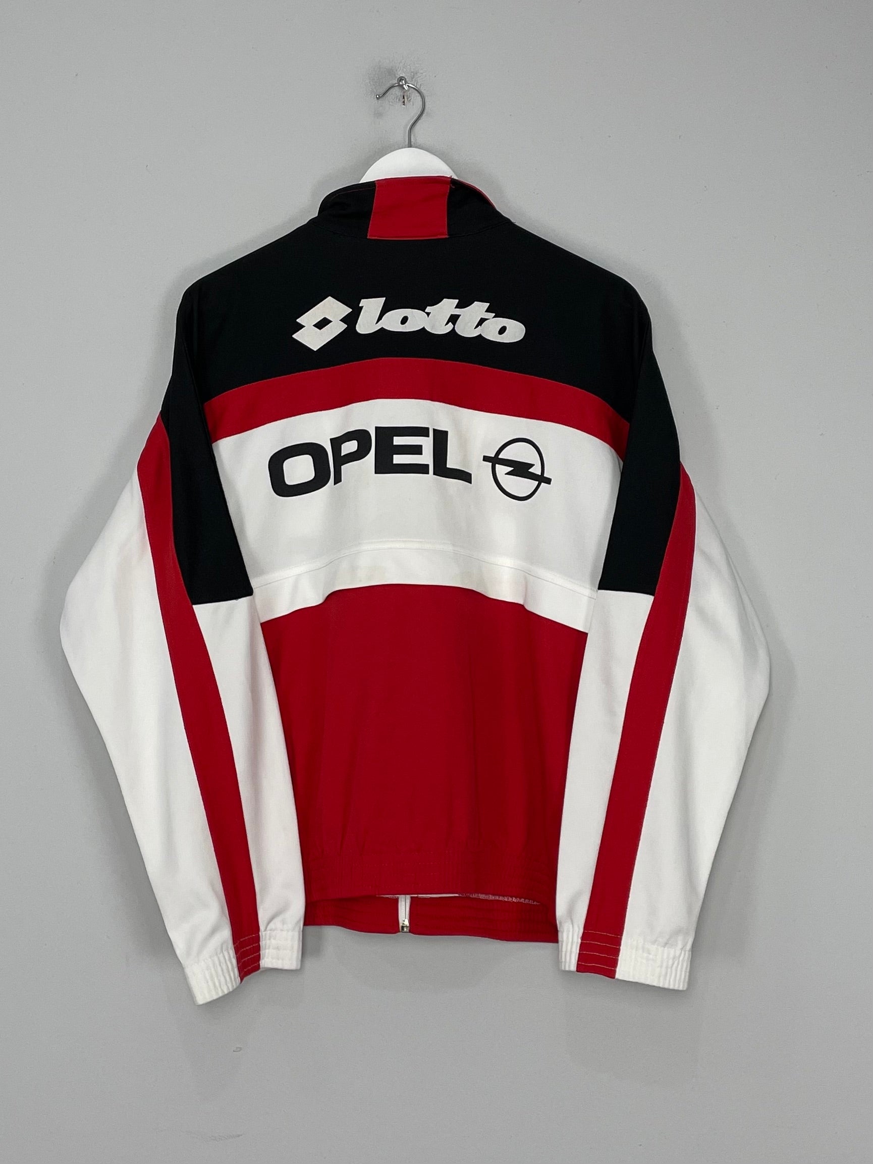 Shop 1995/96 AC MILAN TRACK JACKET (M) LOTTO, classic football shirts, vintage football shirts & retro soccer jerseys at Cult Kits