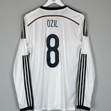 2014/15 GERMANY OZIL #8 L/S HOME SHIRT (M) ADIDAS