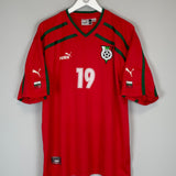 2000/02 BULGARIA PETROV #19 HOME SHIRT (XL) PUMA