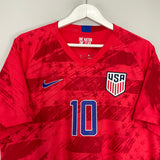 Shop 2019/20 USA PULISIC #10 AWAY SHIRT (XL) NIKE, classic football shirts, vintage football shirts & retro soccer jerseys at Cult Kits