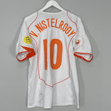 Shop 2004/06 NETHERLANDS V.NISTELROOY #10 AWAY SHIRT (L) NIKE, classic football shirts, vintage football shirts & retro soccer jerseys at Cult Kits