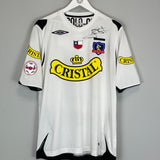 2008/09 COLO COLO FIERRO #11 *SIGNED* HOME SHIRT (L) UMBRO