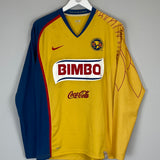 2007/08 CLUB AMERICA C.BLANCO #10 L/S HOME SHIRT (M) NIKE