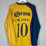 2007/08 CLUB AMERICA C.BLANCO #10 L/S HOME SHIRT (M) NIKE