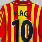2000/01 GALATASARAY HAGI #10 HOME SHIRT (M) ADIDAS