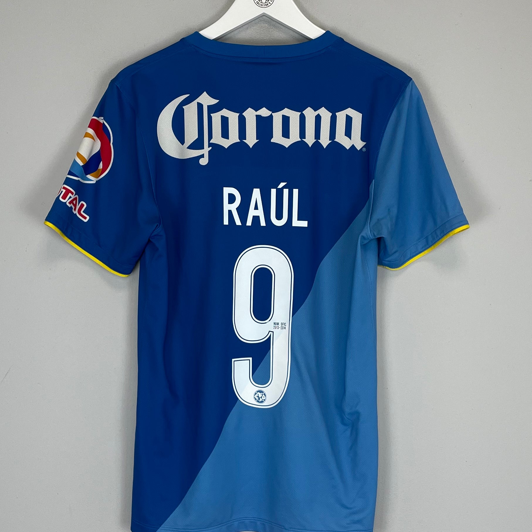 Shop 2014/15 CLUB AMERICA RAUL #9 THIRD SHIRT (S) NIKE, classic football shirts, vintage football shirts & retro soccer jerseys at Cult Kits