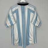 Shop 1998/99 ARGENTINA HOME SHIRT (L) ADIDAS, classic football shirts, vintage football shirts & retro soccer jerseys at Cult Kits