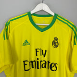 2017/18 REAL MADRID *AUTHENTIC* GK SHIRT (XL) ADIDAS
