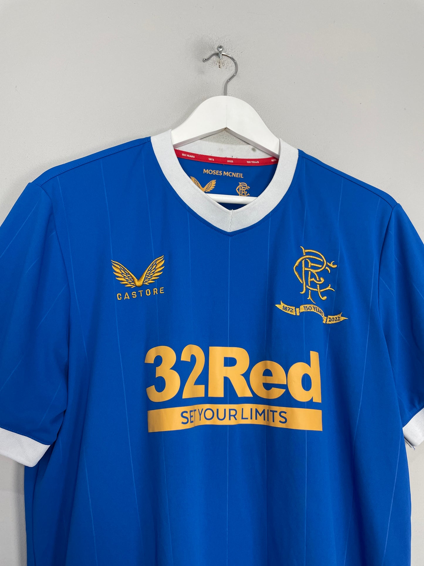 Rangers launch new 'champions 55' Castore home shirt and fans can  pre-order now