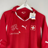 2010/11 SWITZERLAND *BNWT* SQUAD SIGNED HOME SHIRT (XL) PUMA
