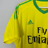 2017/18 REAL MADRID *AUTHENTIC* GK SHIRT (XL) ADIDAS