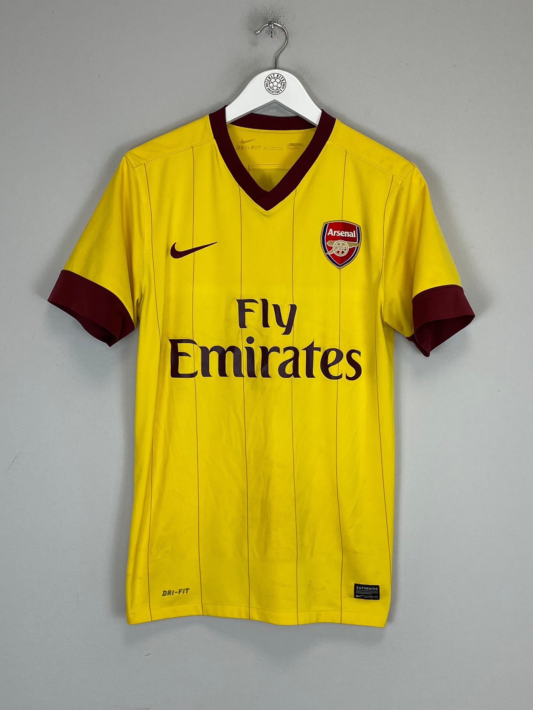 Shop 2010/11 ARSENAL HENRY #12 AWAY SHIRT (M) NIKE, classic football shirts, vintage football shirts & retro soccer jerseys at Cult Kits