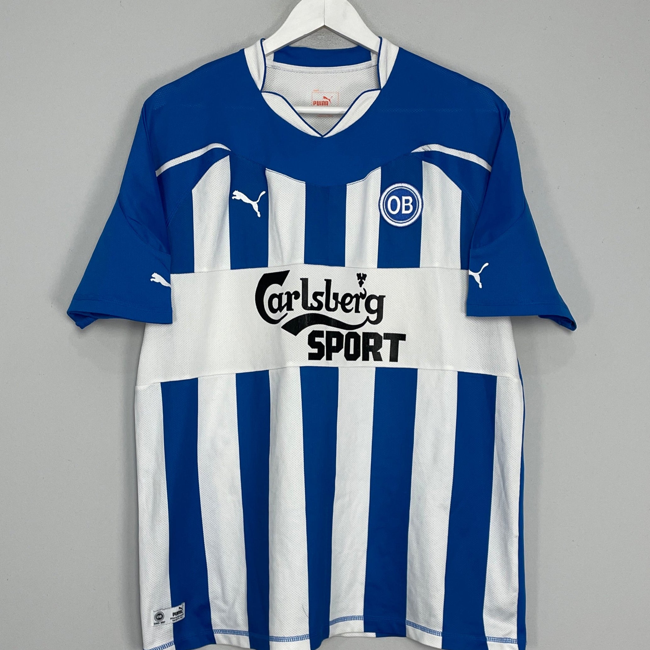 Shop 2012/13 ODENSE HOME SHIRT (XL) PUMA, classic football shirts, vintage football shirts & retro soccer jerseys at Cult Kits