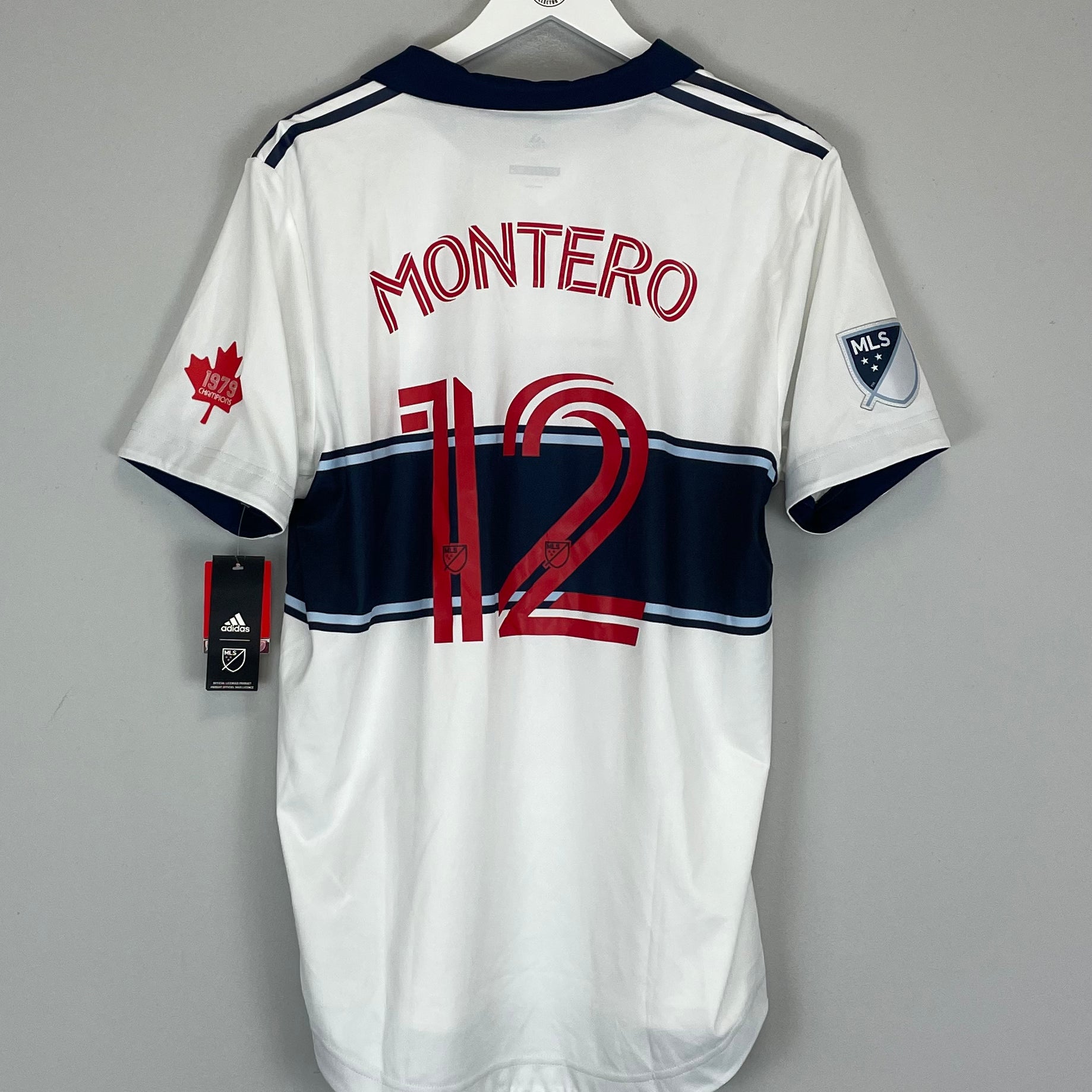 Shop 2019/20 VANCOUVER WHITECAPS MONTERO #12 *BNWT* AUTHENTIC HOME SHIRT (L) ADIDAS, classic football shirts, vintage football shirts & retro soccer jerseys at Cult Kits