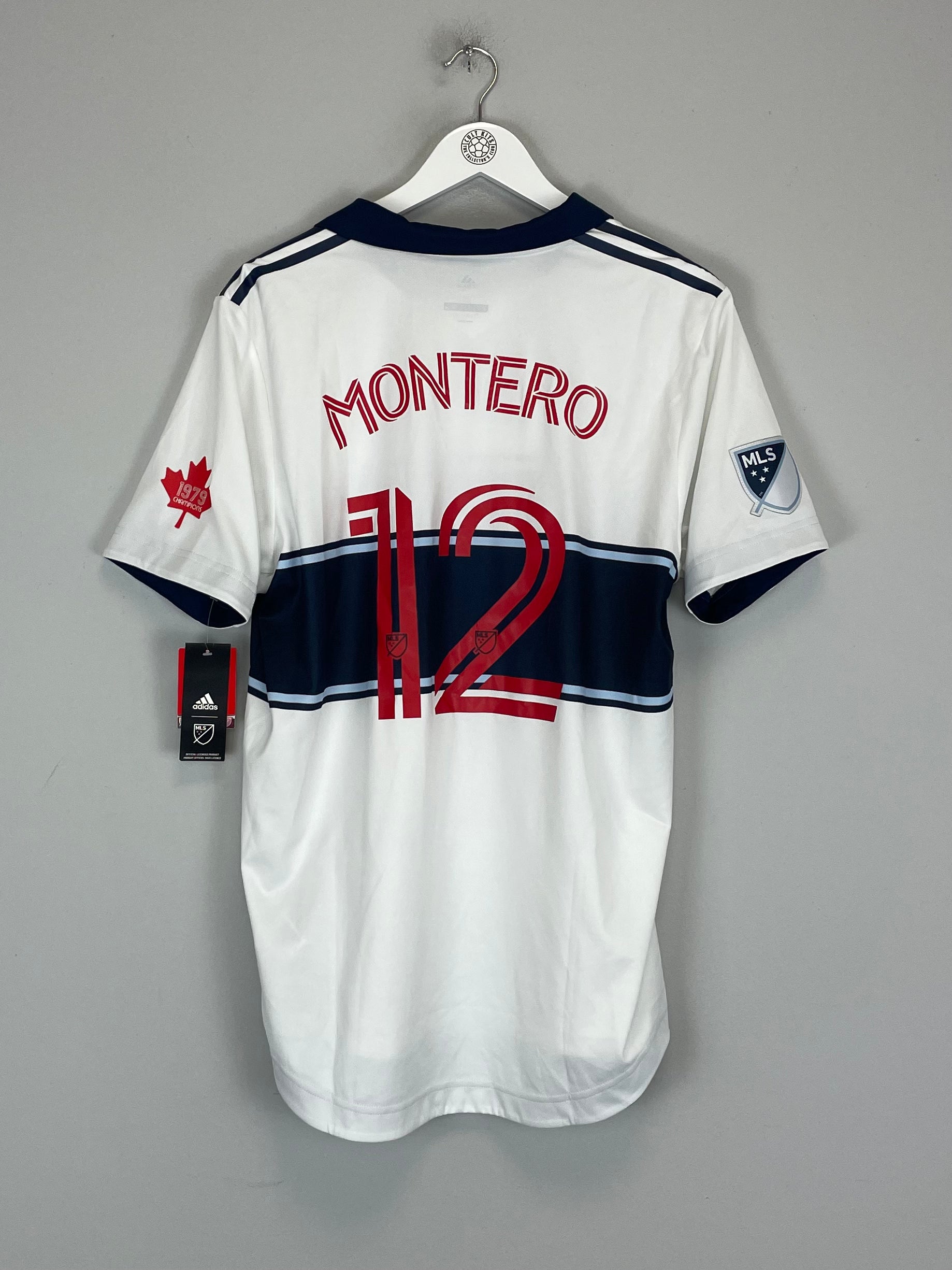 Shop 2019/20 VANCOUVER WHITECAPS MONTERO #12 *BNWT* AUTHENTIC HOME SHIRT (L) ADIDAS, classic football shirts, vintage football shirts & retro soccer jerseys at Cult Kits
