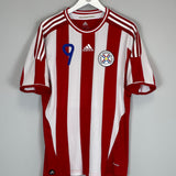 2011/12 PARAGUAY SANTA CRUZ #9 HOME SHIRT (L) ADIDAS