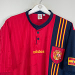 Shop 1996/98 SPAIN ADIDAS ORIGINALS REISSUE HOME SHIRT (XL), classic football shirts, vintage football shirts & retro soccer jerseys at Cult Kits