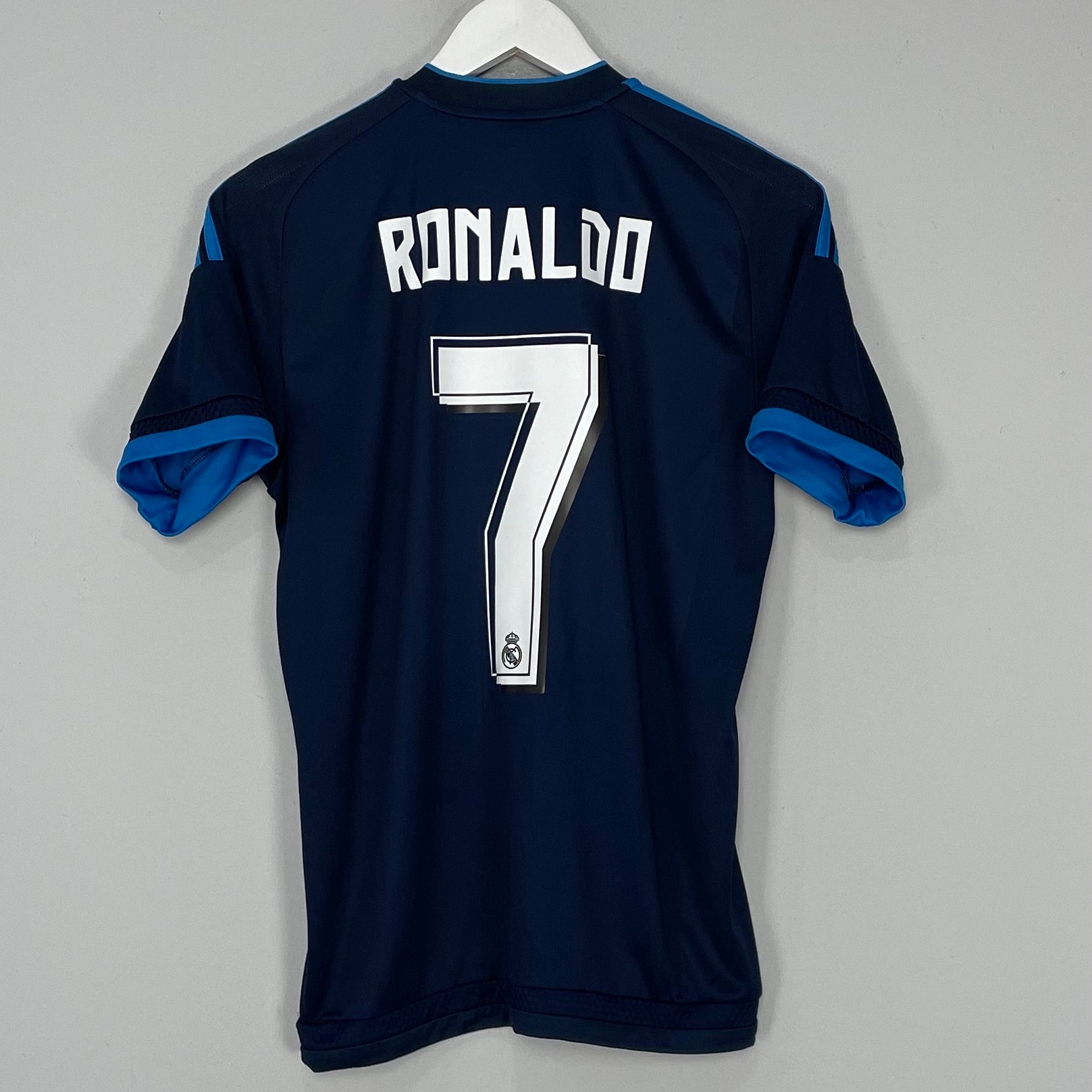 Shop 2015/16 REAL MADRID RONALDO #7 THIRD SHIRT (S) ADIDAS, classic football shirts, vintage football shirts & retro soccer jerseys at Cult Kits