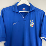 Shop 1997/98 ITALY HOME SHIRT (M) NIKE, classic football shirts, vintage football shirts & retro soccer jerseys at Cult Kits