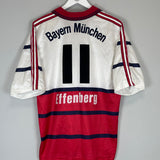 1998/00 BAYERN MUNICH EFFENBERG #11 AWAY SHIRT (L) ADIDAS