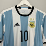 Shop 2016/17 ARGENTINA MESSI #10 HOME SHIRT (M) ADIDAS, classic football shirts, vintage football shirts & retro soccer jerseys at Cult Kits