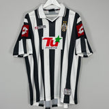 Shop 2001/02 JUVENTUS DEL PIERO #10 EUROPEAN HOME SHIRT (XL) LOTTO, classic football shirts, vintage football shirts & retro soccer jerseys at Cult Kits